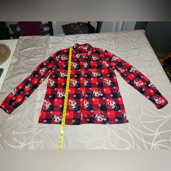 disney minnie mouse Christmas top pajama, Woman, Size Small - Picture 2 of 9